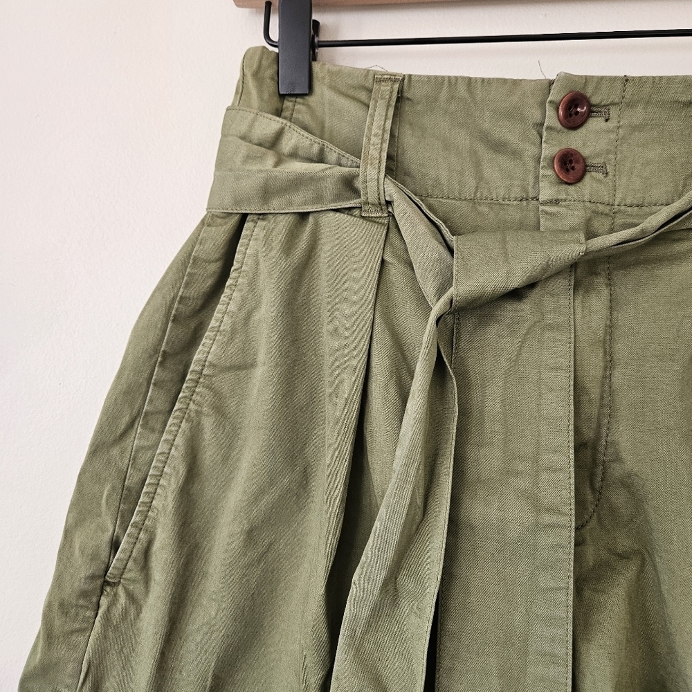 Alex Mill Olive Green Cotton Expedition Shorts - Picture 5 of 13